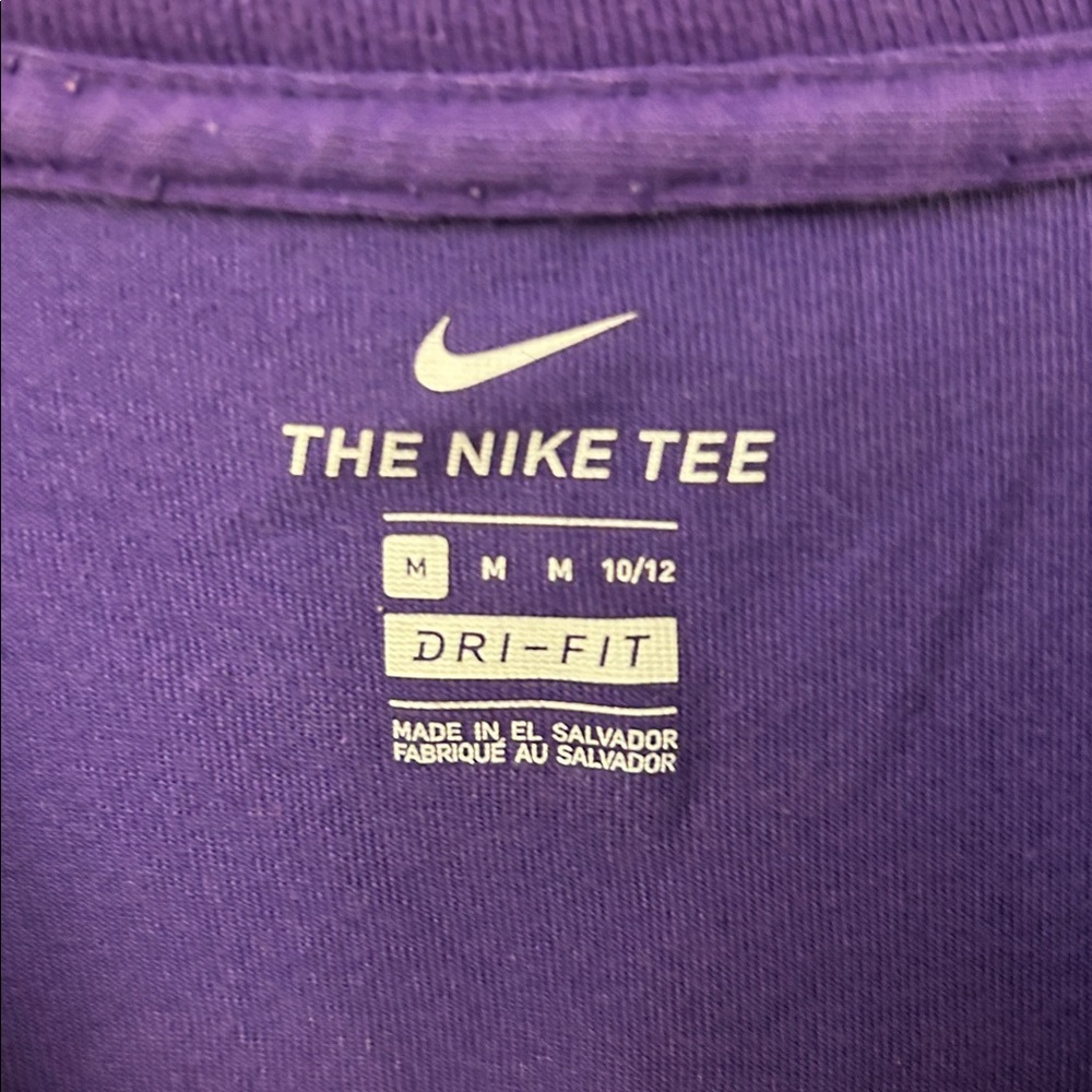 Nike Vikings T-shirt Purple Size Medium - Picture 4 of 5